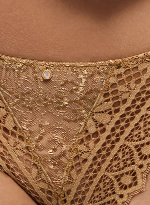 Empreinte - Cassiopee Thong Gold
