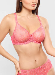 Empreinte - Cassiopee Full Cup Underwire Seamless Bra Electric Pink