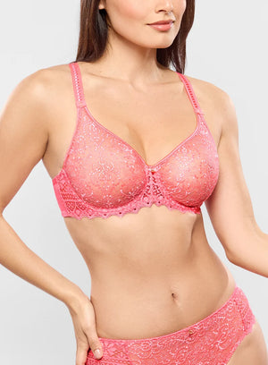 Empreinte - Cassiopee Full Cup Underwire Seamless Bra Electric Pink