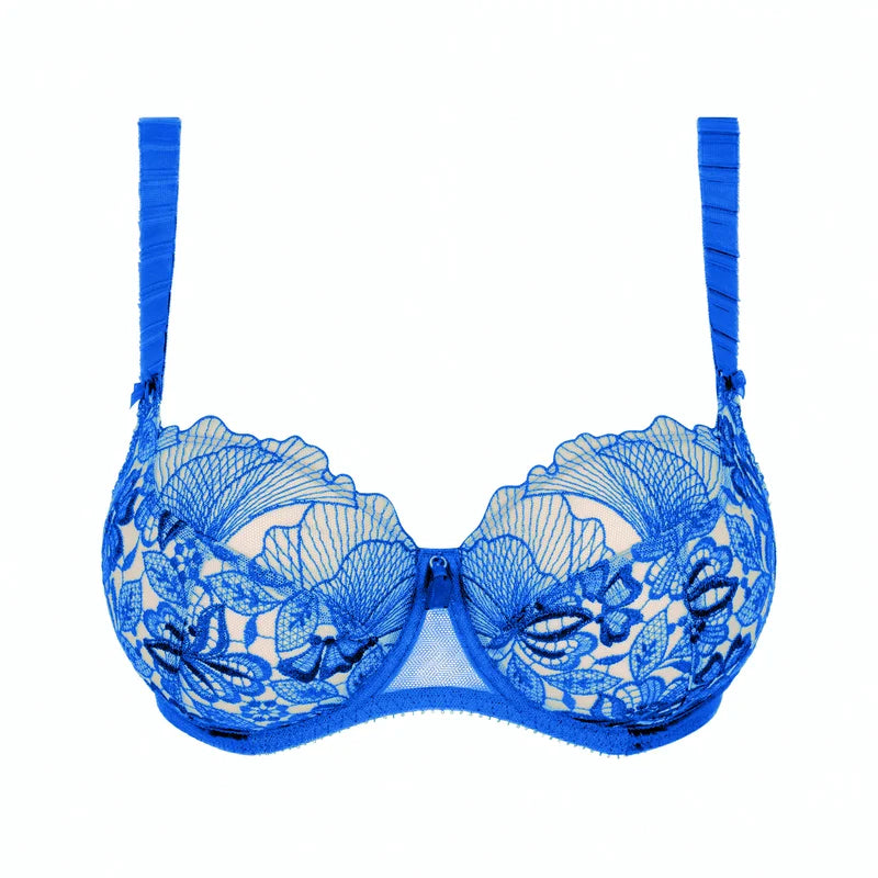 Empreinte - Agathe Balcony Bra Bleu Lazuli