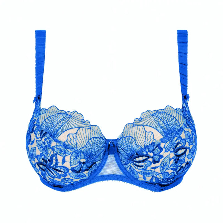 Empreinte - Agathe Balcony Bra Bleu Lazuli