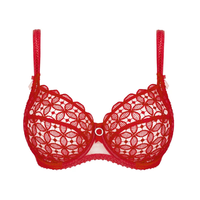Empreinte - Romy Full Cup Bra Rouge Imperial