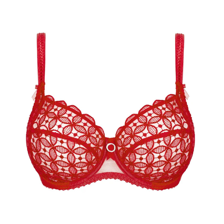 Empreinte - Romy Full Cup Bra Rouge Imperial