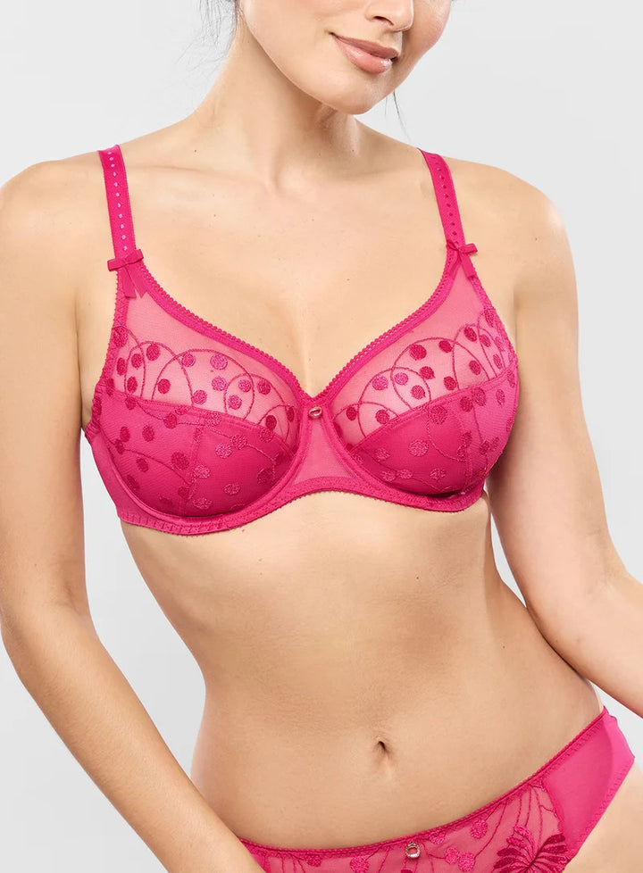 Empreinte - Tess Full Cup Bra Rose Samba