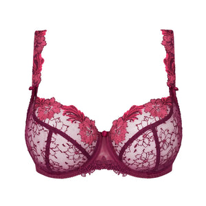 Empreinte - Clea Balcony Bra Grenat