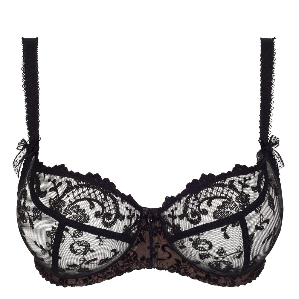 Empreinte - Gaby Low-Necked Bra Black Balcony Bra Empreinte 