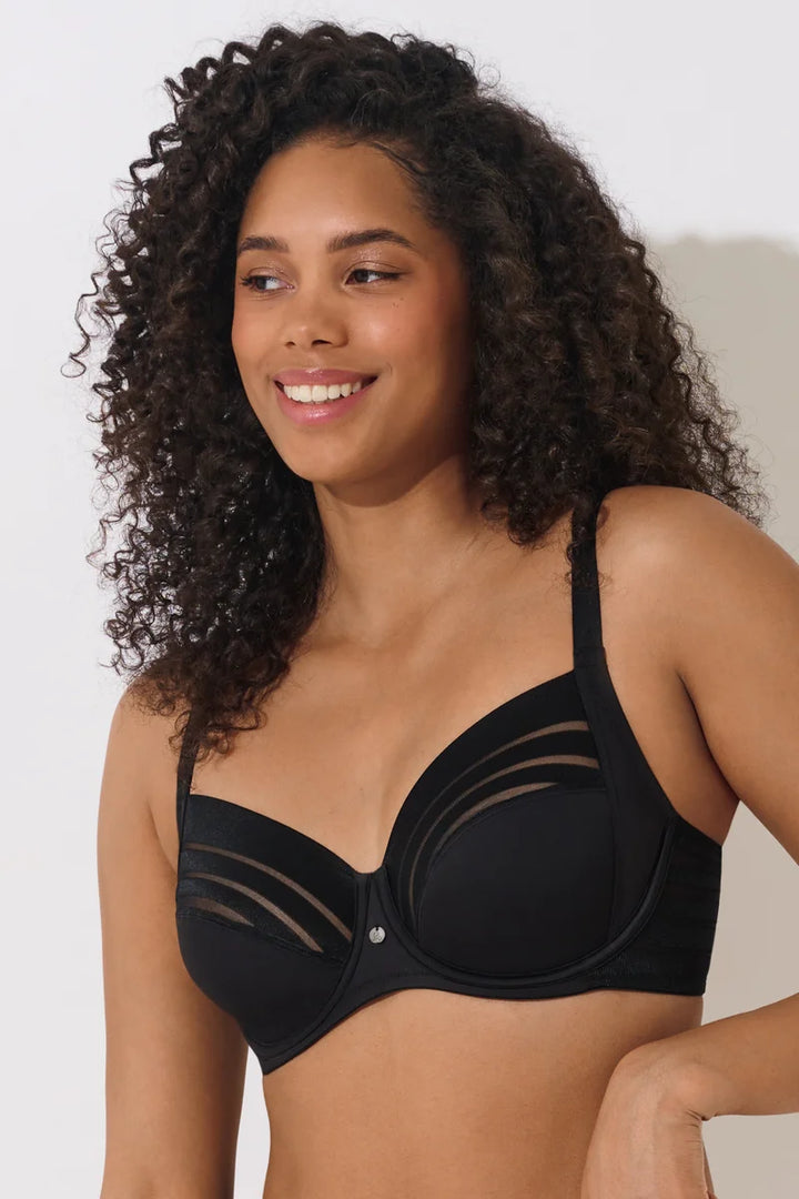 Lisca - Alegra Wired Bra F G And H Cup Black