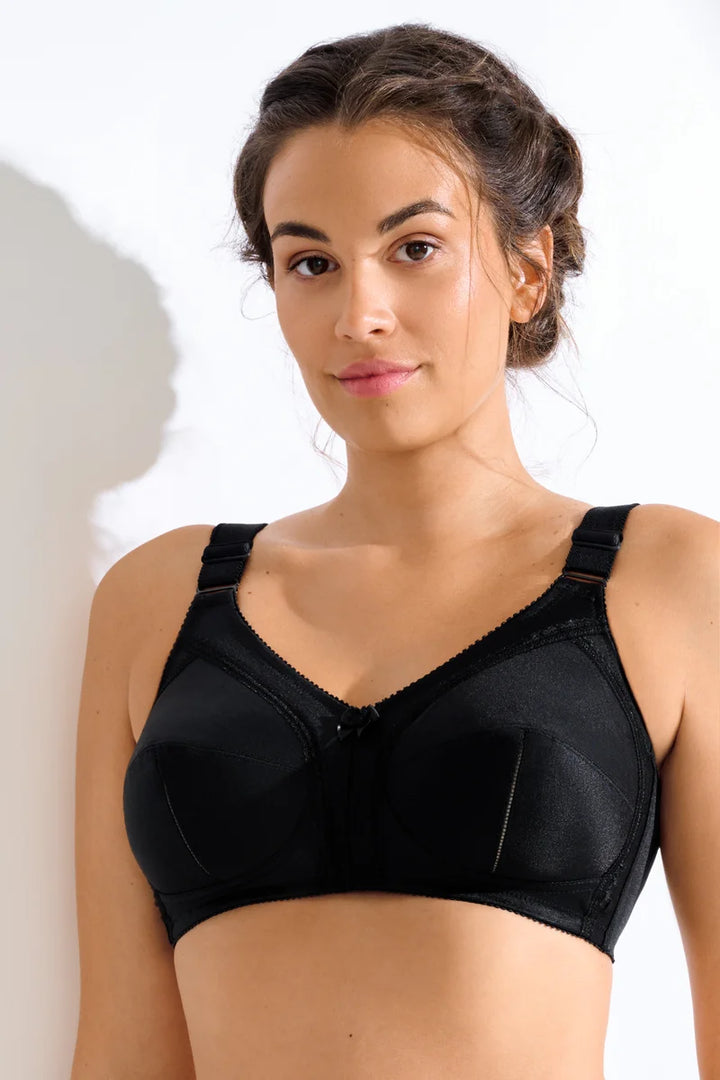 Lisca - Mirelas Wireless Bra F Cup Black