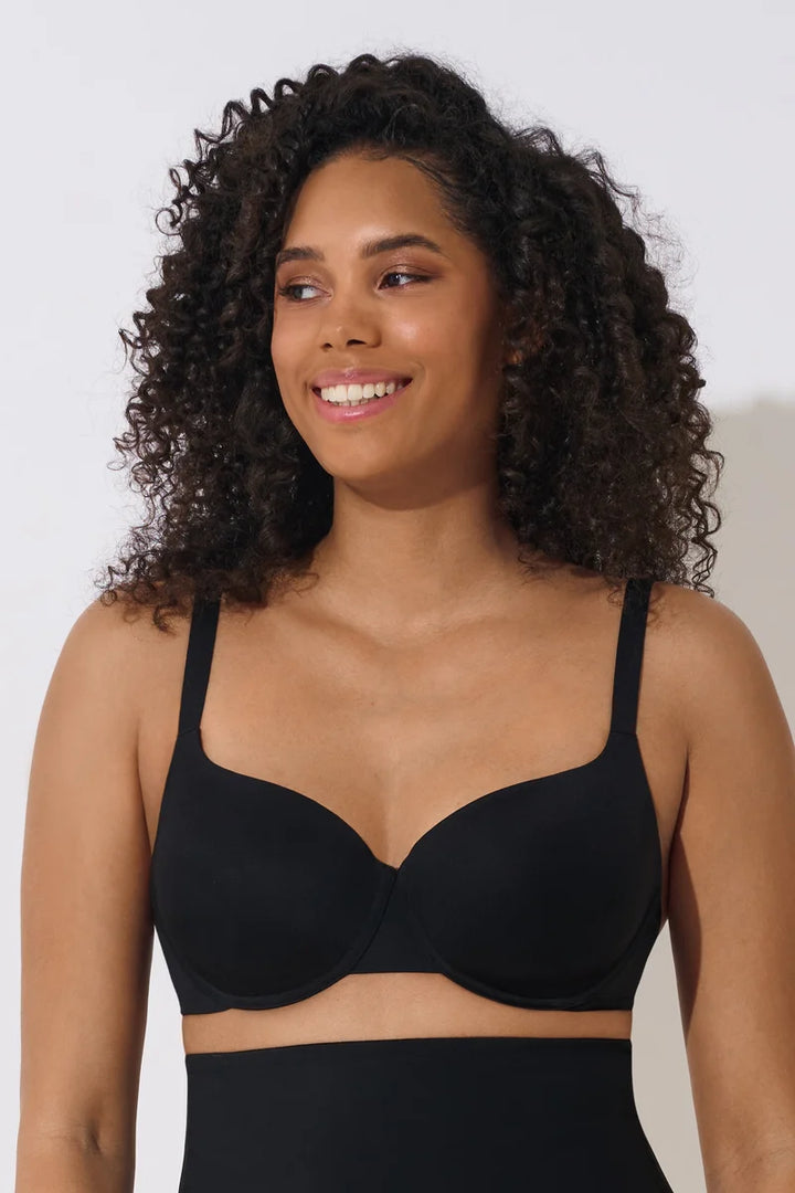 Lisca - Bella T-Shirt Bra F Cup Black