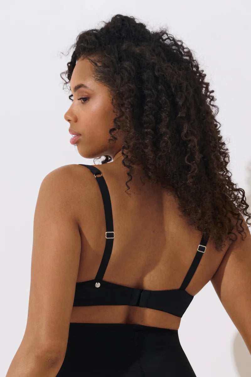 Lisca - Bella T-Shirt Bra F Cup Black
