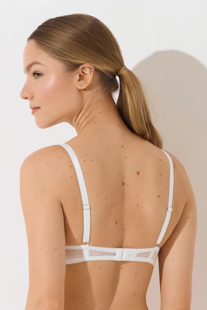 Lisca - Evelyn Push Up Bra White