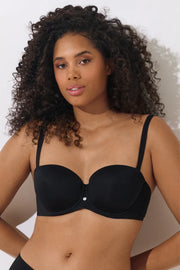 Lisca - Bella Underwired Strapless Bra Black