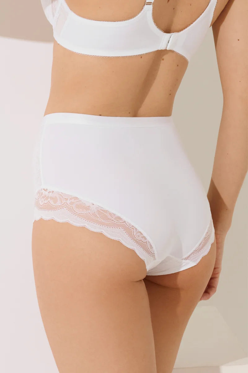 Lisca - Evelyn High-Waist Briefs White