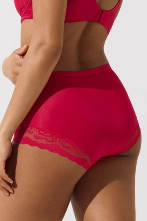 Lisca - Evelyn High-Waist Briefs Red