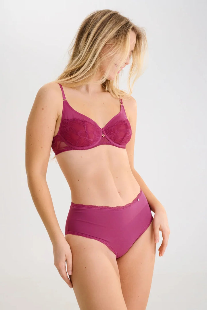 Lisca - Everyday High Waisted Briefs Wild Rose