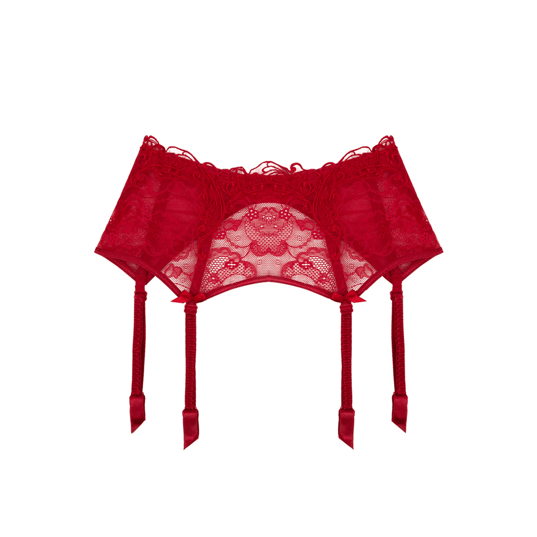 Lise Charmel - Soir De Venise Suspender Rouge Venise Suspender Belt Lise Charmel 