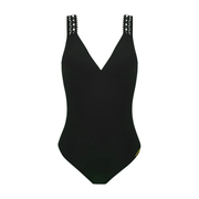 Lise Charmel Swimwear - Ajourage Couture Non Wire Plunge Swimsuit Noir