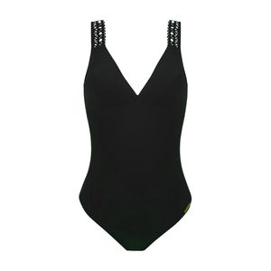 Lise Charmel Swimwear - Ajourage Couture Non Wire Plunge Swimsuit Noir