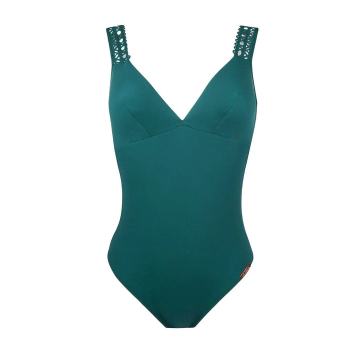 Lise Charmel - Ajourage Couture 논 와이어 플런지 수영복 Pacifique Couture Unwired Swimsuit Lise Charmel 수영복