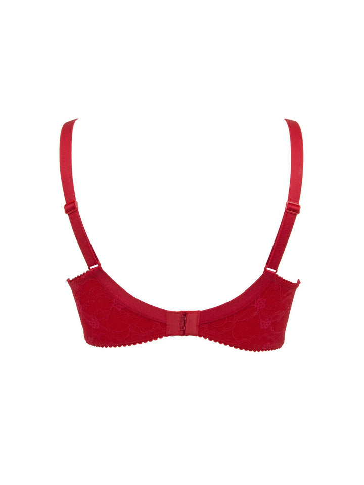 Lise Charmel - Soir De Venise 3 Parts Full Cup Bra Rouge Venise