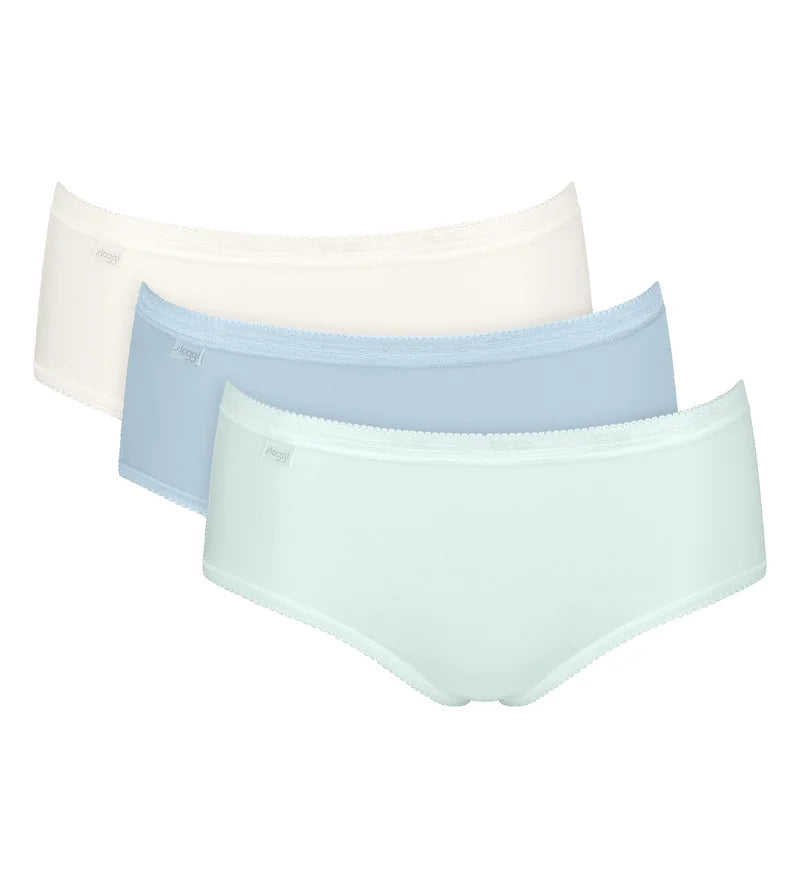 Sloggi - Basic+ Brief 3x Multipack Medium Grey Melange