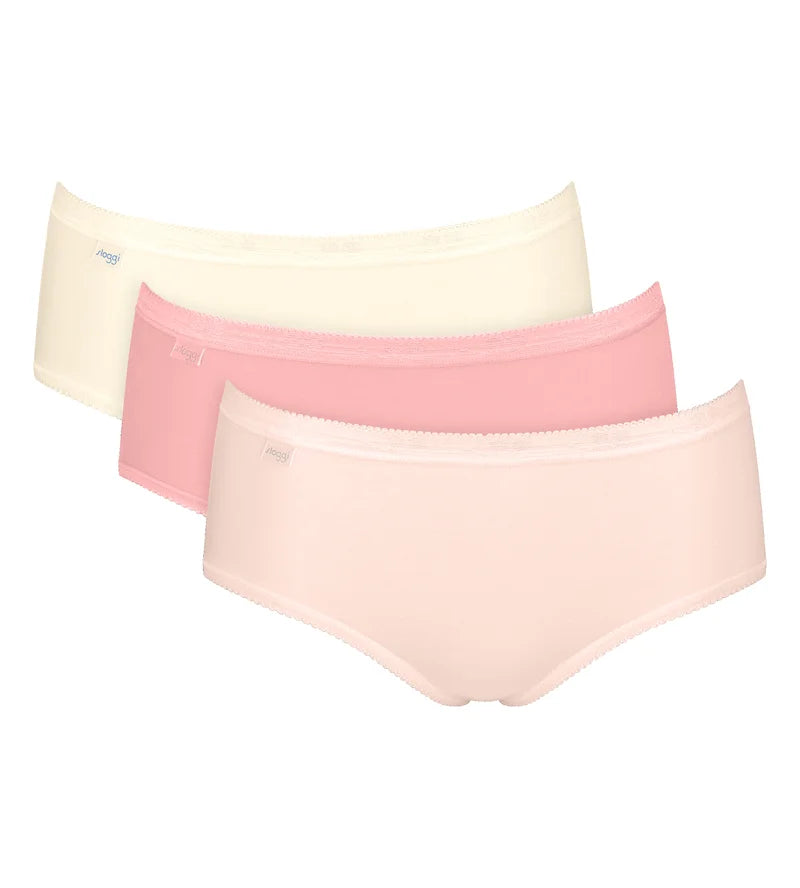 Sloggi - Basic+ Brief 3x Multipack Red/Yellow