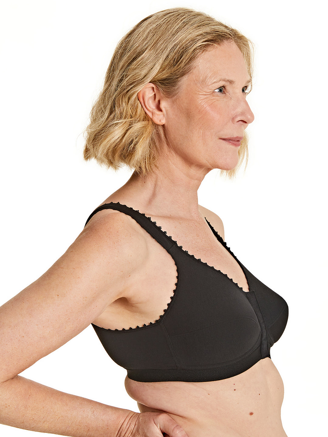 Royce - Comfi-Bra Wireless Bra Black