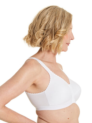 Royce - Comfi-Bra Wireless Bra White