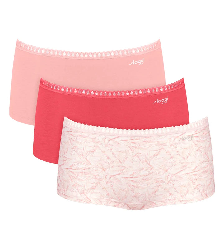 Sloggi - Go Crush Short 3x Multipack Light Combination