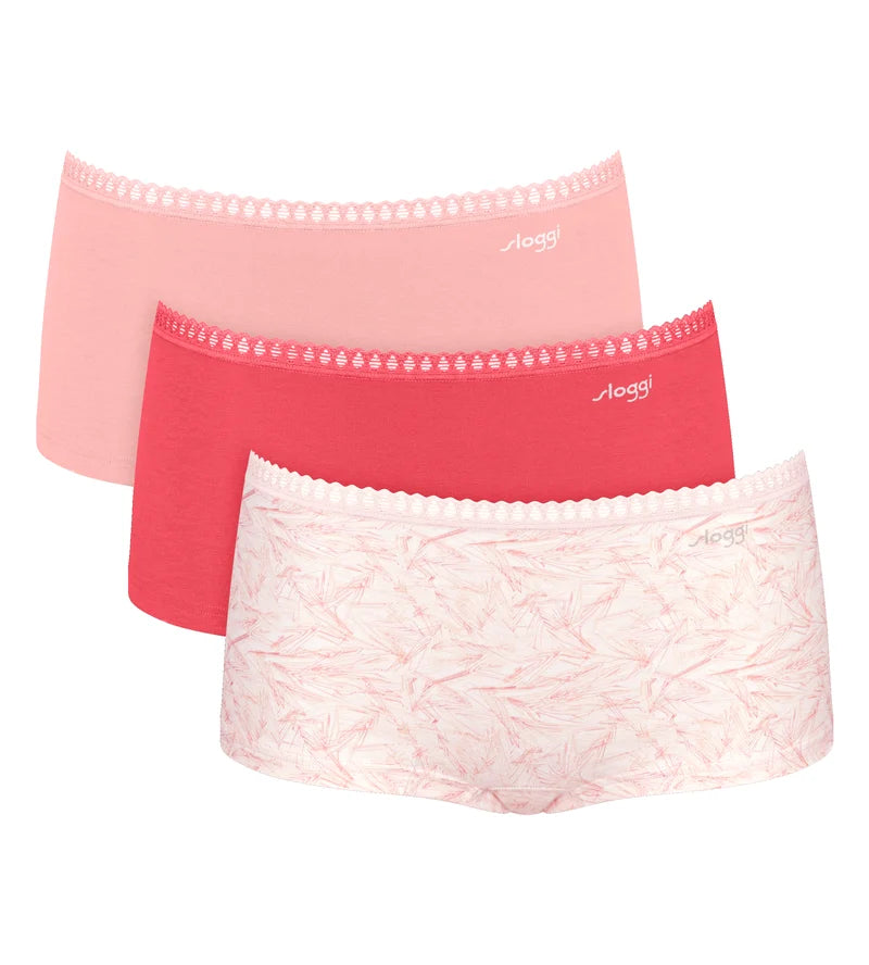 Sloggi - Go Crush Short 3x Multipack Light Combination