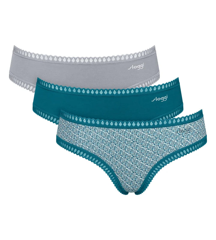 Sloggi - Go Crush Hipster 3x Pattern Multipack Multi