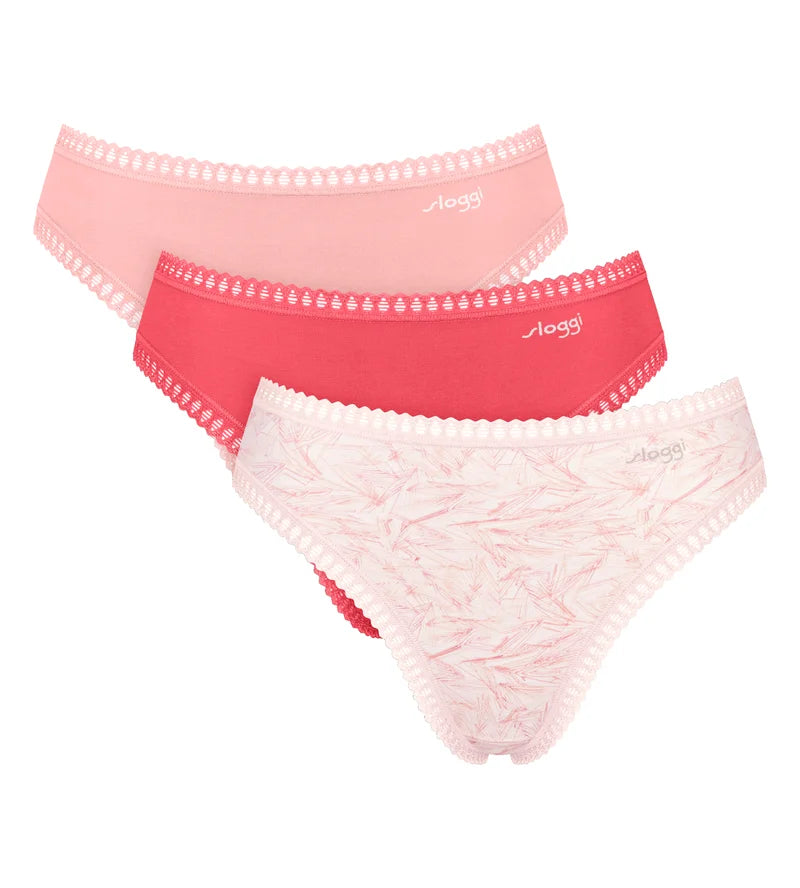 Sloggi - Go Crush High Leg Brief Multipack Light Combination