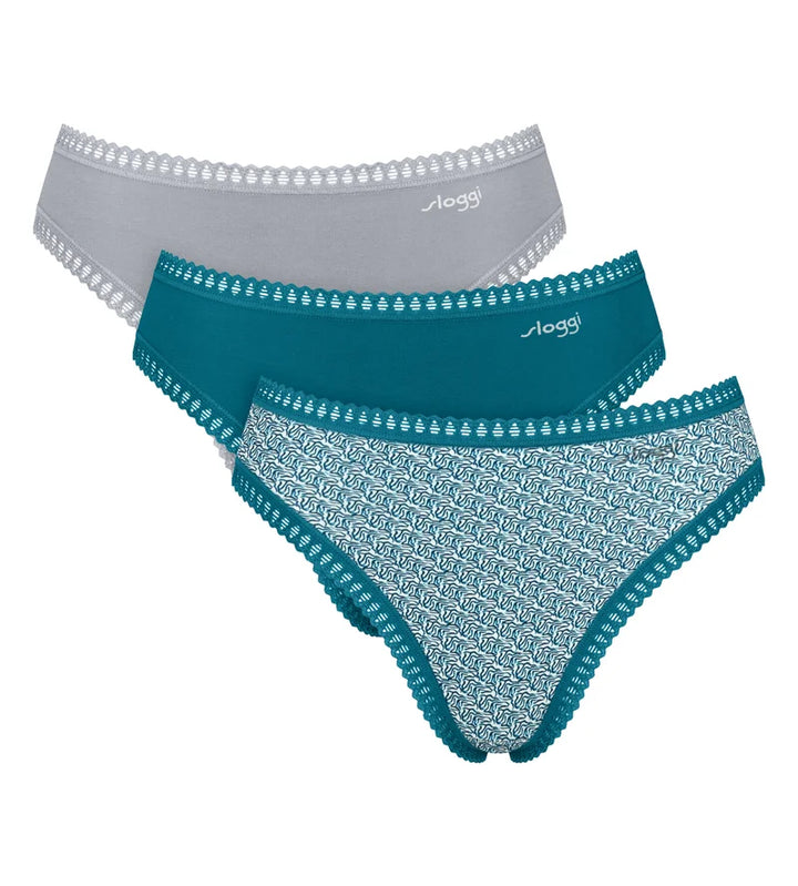 Sloggi - Go Crush High Leg Brief Multipack Multi