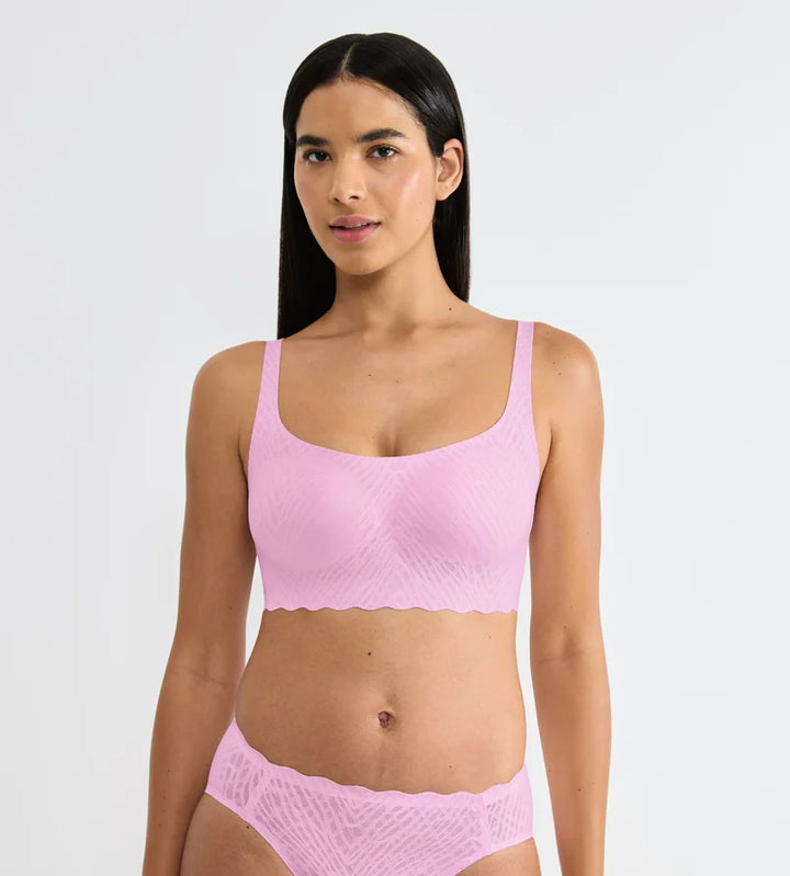 Sloggi - Zero Feel Bliss Top Floral Pink
