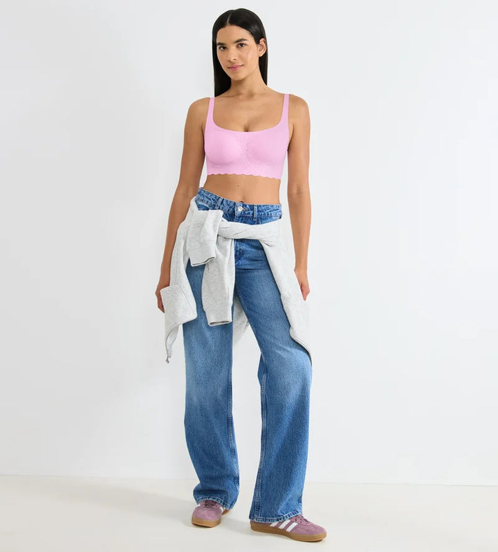 Sloggi - Zero Feel Bliss Top Floral Pink