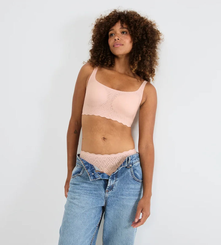 Sloggi - Zero Feel Bliss Hipster Puff Pink