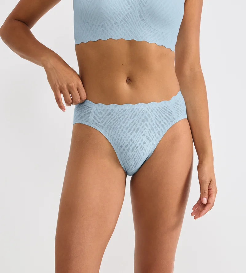 Sloggi - Zero Feel Bliss High Leg Brief Light Blue