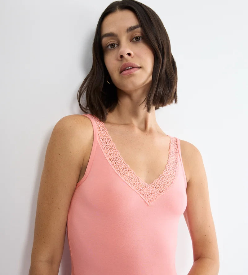 Triumph - Feel Of Modal Tank Top Cherry Rose