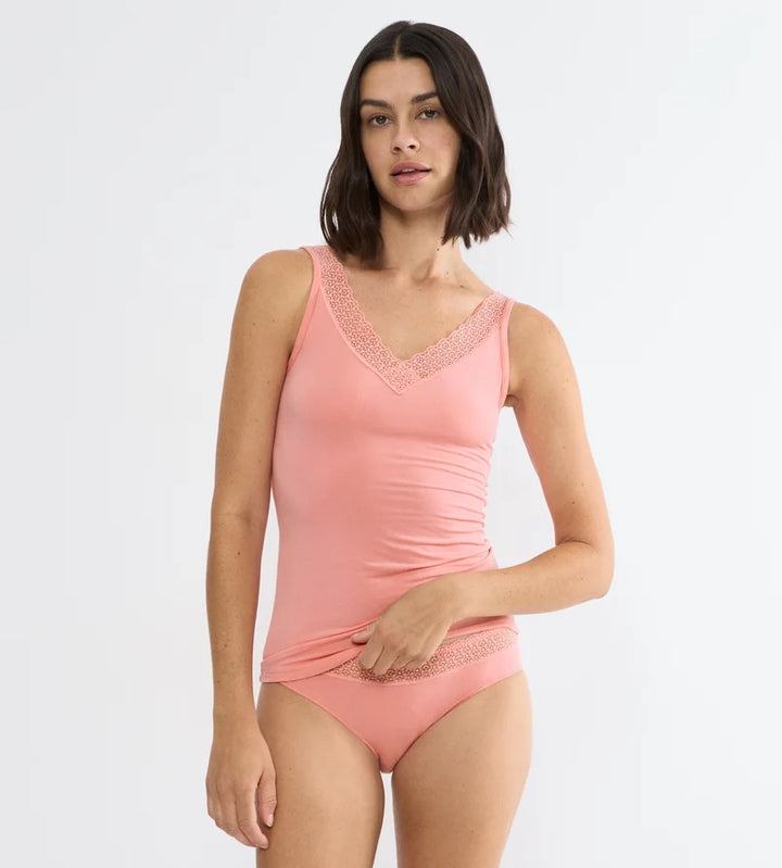 Triumph - Feel Of Modal Tank Top Cherry Rose