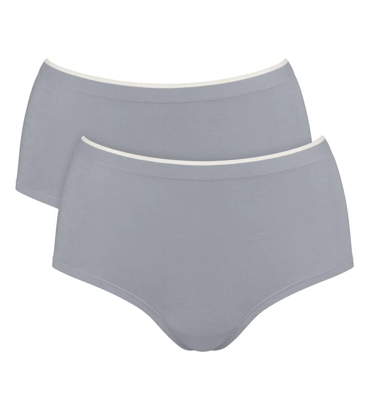 Sloggi - Go Sense Highwaist 2 Pack Chrome