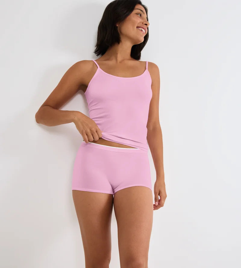 Sloggi - Go Sense Short 2P Floral Pink