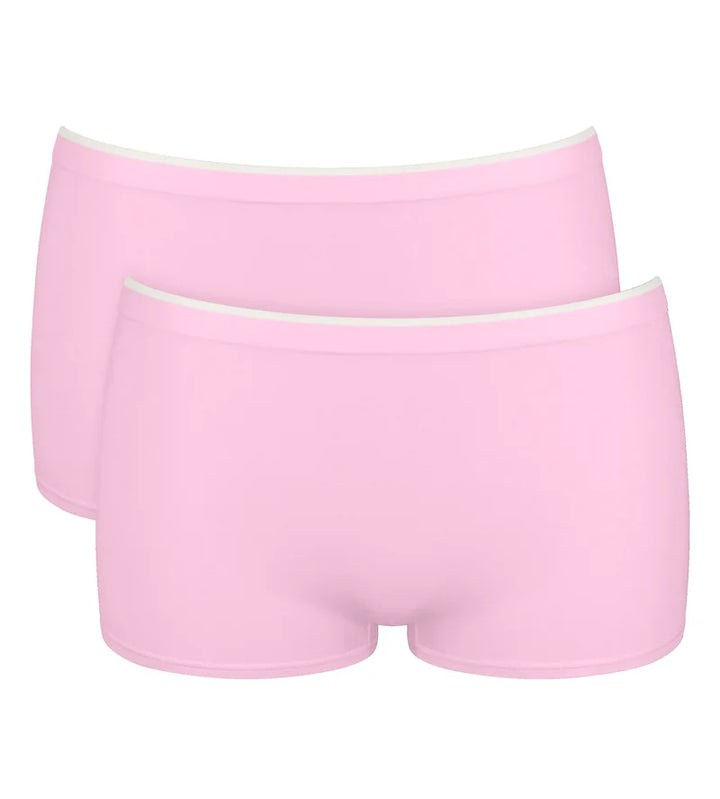 Sloggi - Go Sense Short 2P Floral Pink