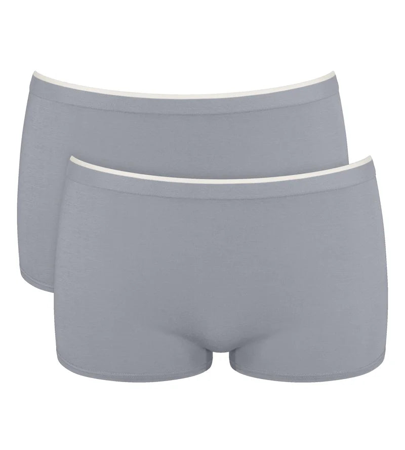 Sloggi - Go Sense Short 2 Pack Chrome