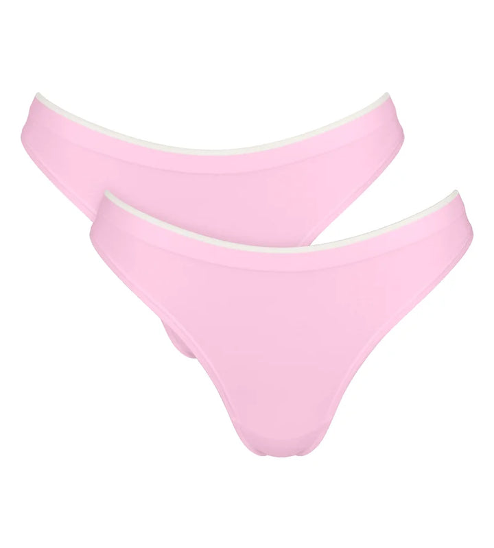 Sloggi - Go Sense Tanga 2 Pack Floral Pink