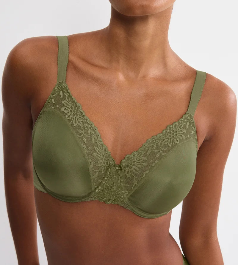 Triumph - Ladyform Soft Underwired Bra Olive Gold