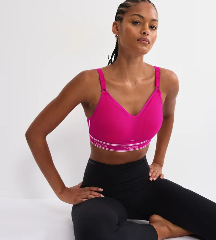 Triumph - Triaction Cardio Breeze Wireless Padded Sports Bra Sporty Pink