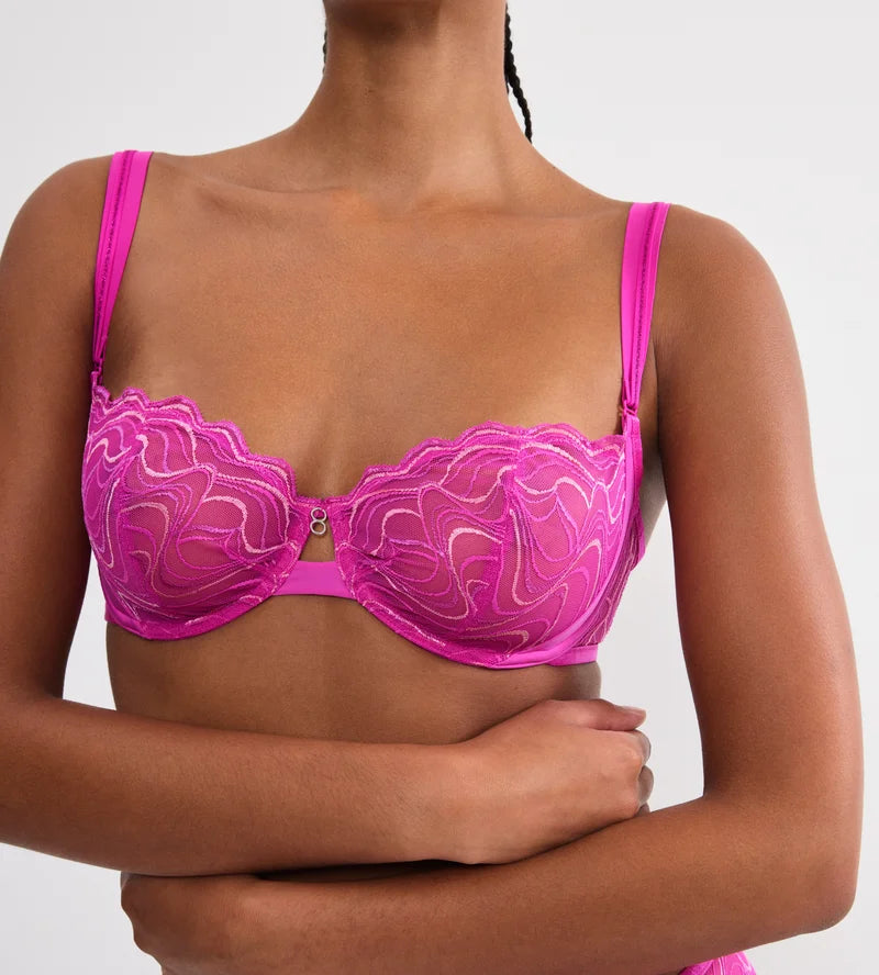 Triumph - Palina Waves Of Glow Non-Padded Balconet Plum Fusion