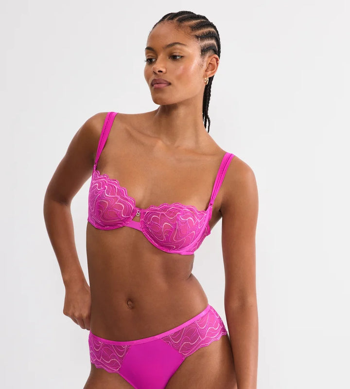 Triumph - Palina Waves Of Glow Non-Padded Balconet Plum Fusion