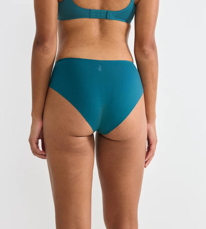 Sloggi - Zero Feel Pure High Leg Blue Coral