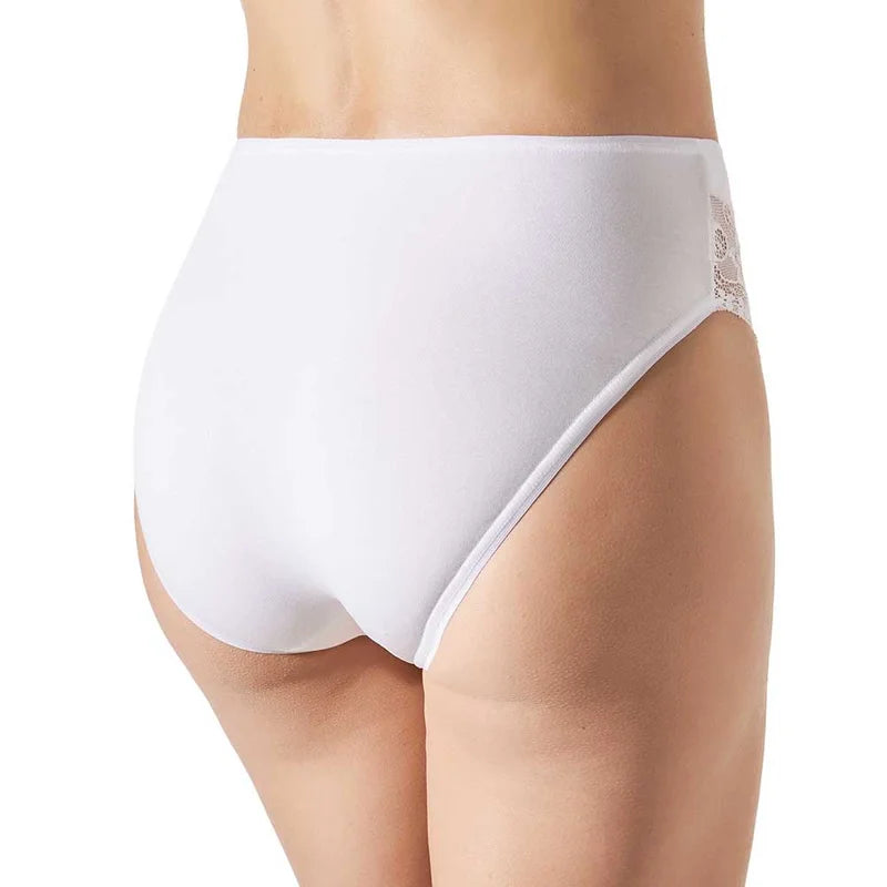 Janira - Esencial High Brief 2 Pack White